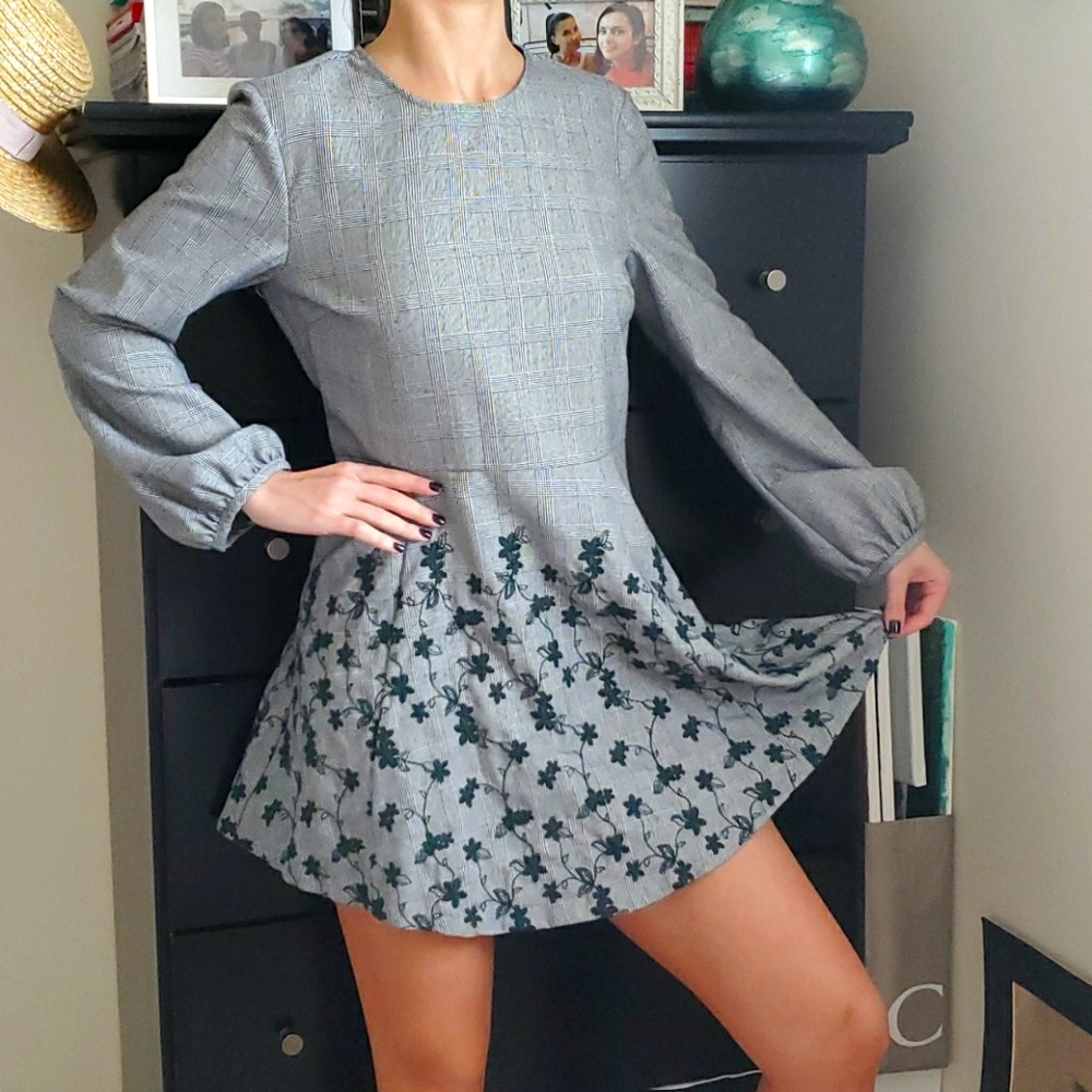 Zara long sleeve dress